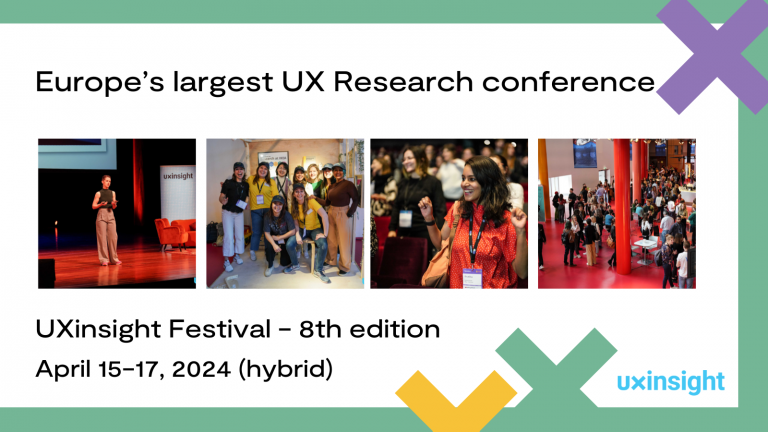UXinsight Festival ’24 – Stay Curious, Be Bold