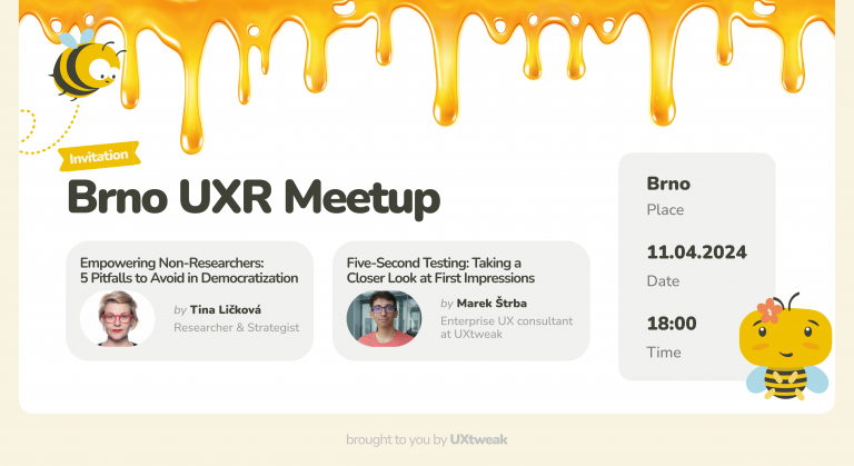 [In Person] Brno UXR Meetup