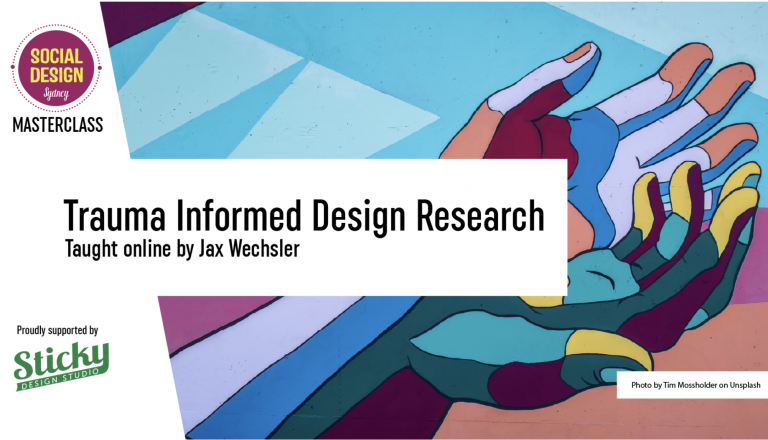 Trauma Informed Design Research (3 part training)