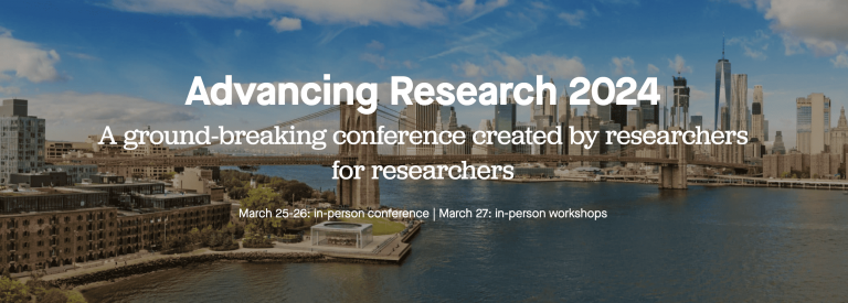 Advancing Research 2024