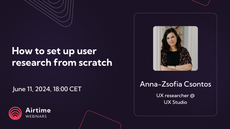How to set up user research from scratch