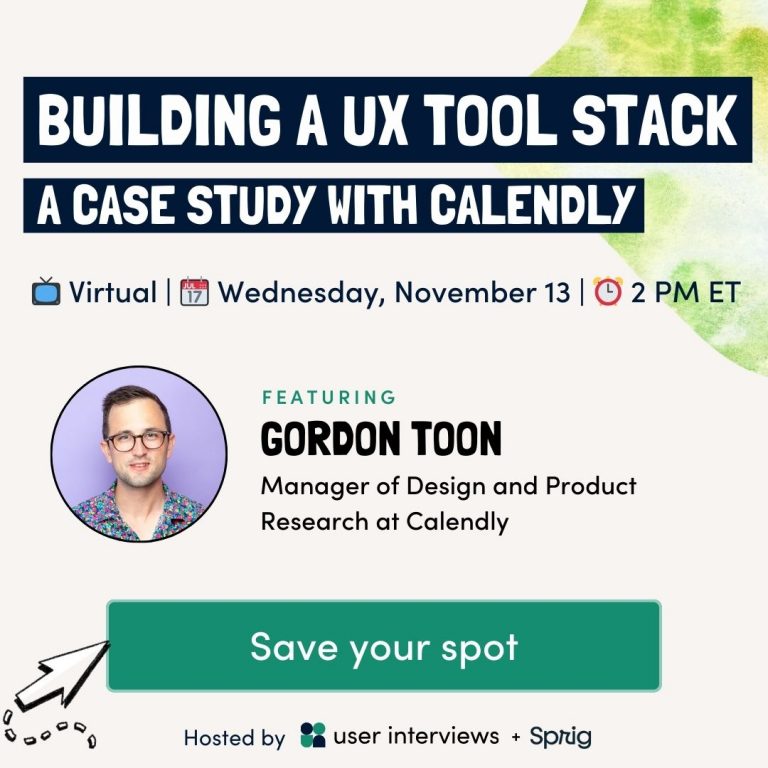 Building a UX Tech Stack: A Case Study with Calendly