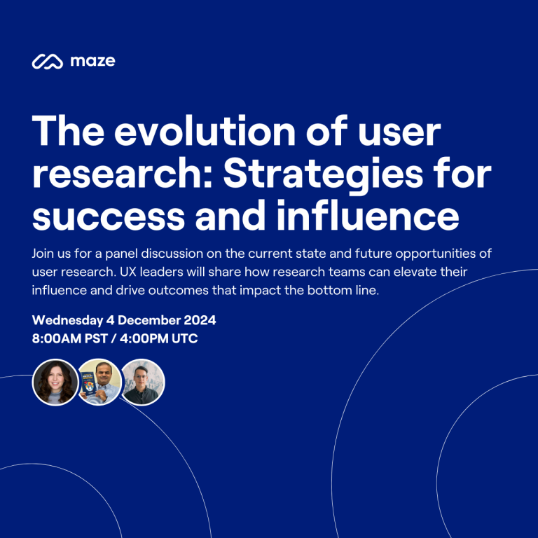 The evolution of user research: Strategies for success and influence