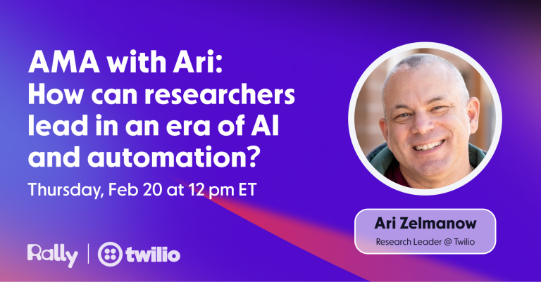 AMA with Ari: How can researchers lead in an era of AI and automation?