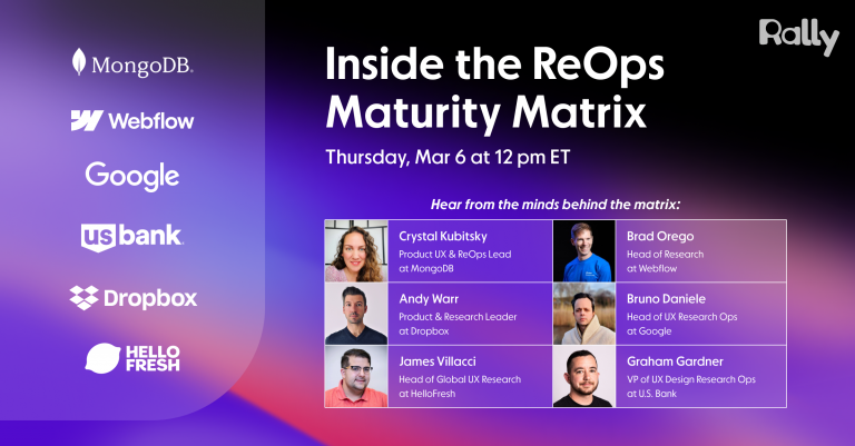 Inside the ReOps Maturity Matrix: Meet the experts who shaped it