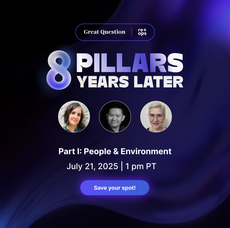 People + Environment: How ResearchOps is Evolving in the Age of AI