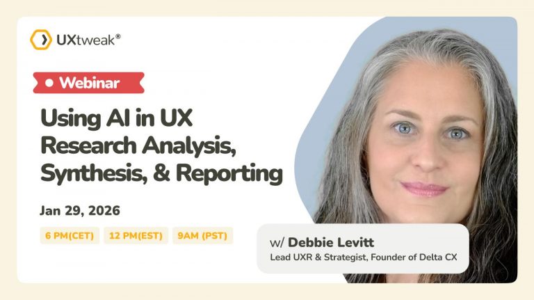 Using AI in UX Research Analysis, Synthesis, and Reporting